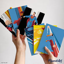 Carica l'immagine nel visualizzatore di Gallery, Mini Set Dipingere con i numeri 15x20cm (6 pezzi) - I poteri di Superman
