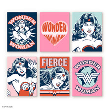 Carica l'immagine nel visualizzatore di Gallery, Mini Set Dipingere con i numeri 15x20cm (6 pezzi) - Impavida Wonder Woman Figured'Art