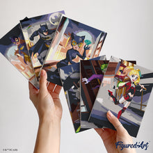 Carica l'immagine nel visualizzatore di Gallery, Mini Set Dipingere con i numeri 15x20cm (6 pezzi) - Batman a Gotham City