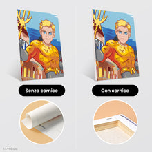 Carica l'immagine nel visualizzatore di Gallery, Mini Set Dipingere con i numeri 15x20cm (6 pezzi) - Gli Eroi della Justice League