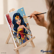 Carica l'immagine nel visualizzatore di Gallery, Mini Set Dipingere con i numeri 15x20cm (6 pezzi) - Gli Eroi della Justice League