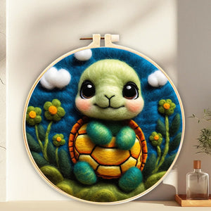 Needle Felting Tartarughina
