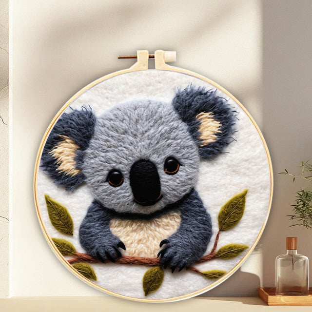 Needle Felting Cucciolo di Koala