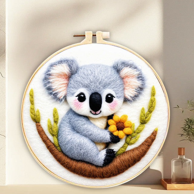 Needle Felting Carino Koala