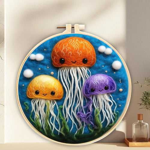 Needle Felting Amici Meduse