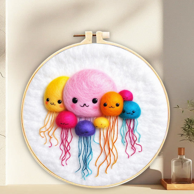 Needle Felting Festa delle Meduse