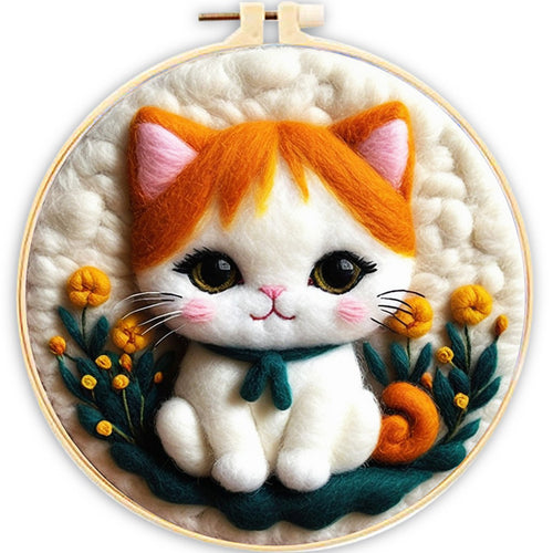 Needle Felting Frange per Gatti