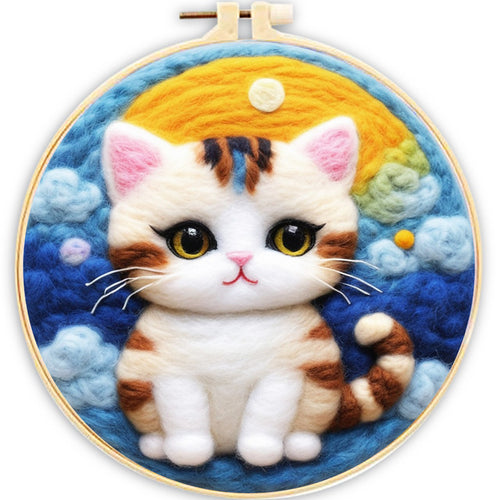 Needle Felting Gattino Mohawk