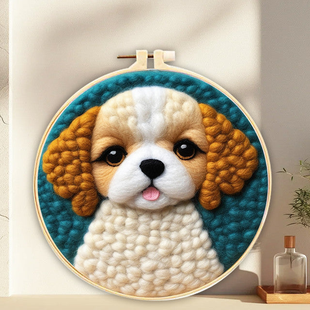 Needle Felting Riccioli del Cucciolo