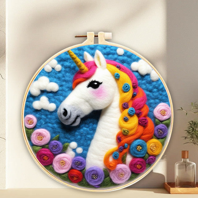 Needle Felting Signorina Unicorno