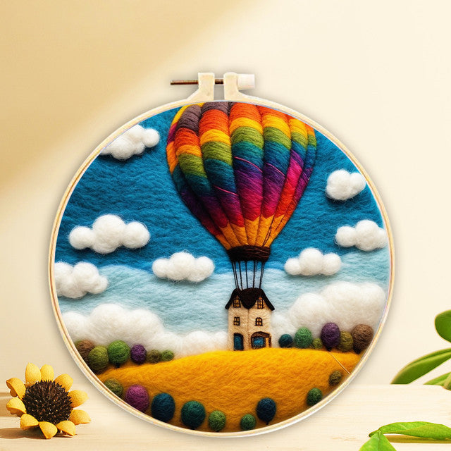 Needle Felting Casa del Palloncino