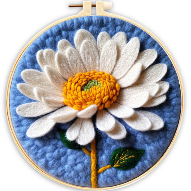 Needle Felting Margherita a Fuoco