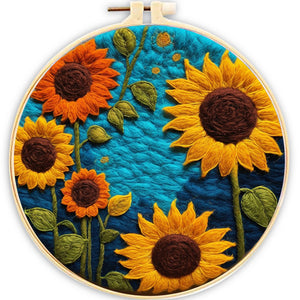 Needle Felting Distesa di Girasoli