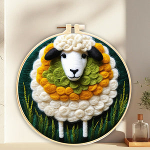 Needle Felting Pecora Girasole
