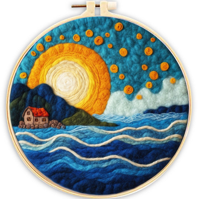 Needle Felting Casa al Mare