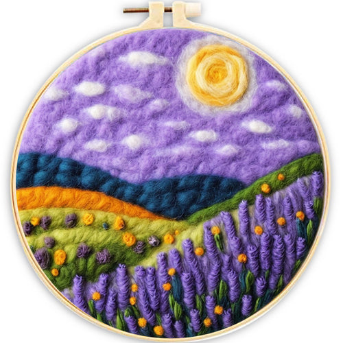 Needle Felting Campo di Lavande