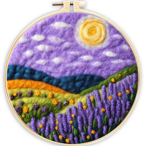 Needle Felting Campo di Lavande
