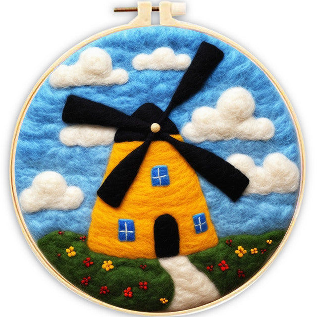 Needle Felting Mulino Giallo