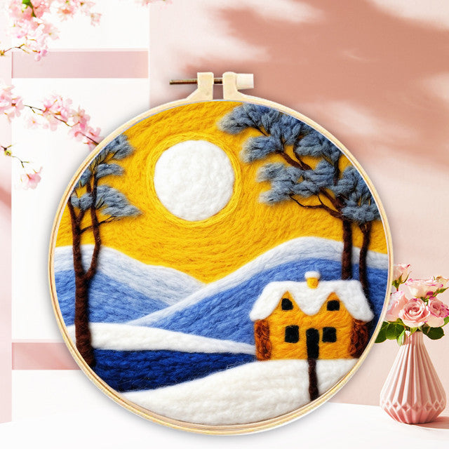 Needle Felting Mattina Invernale