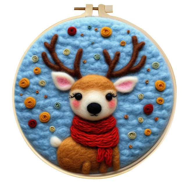 Needle Felting Carino Baby Buck