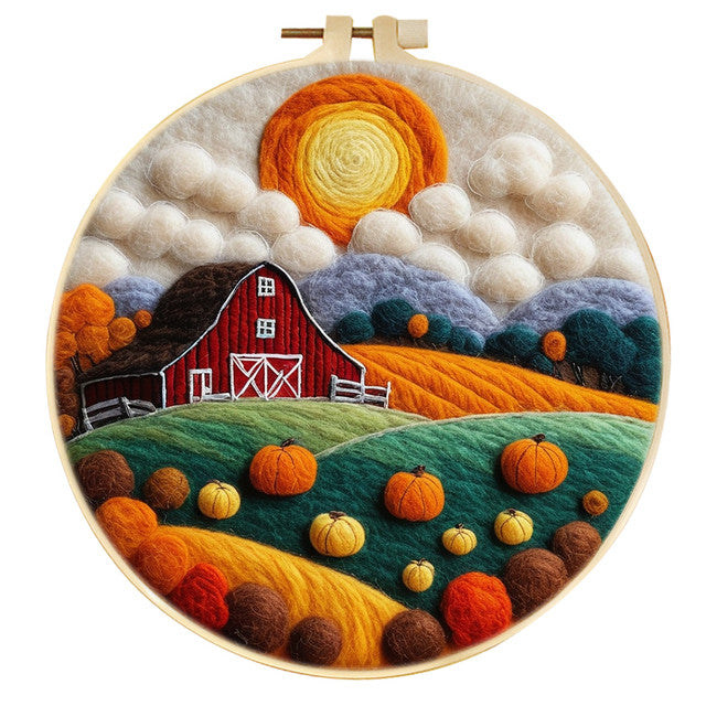 Needle Felting Fattoria della Zucca