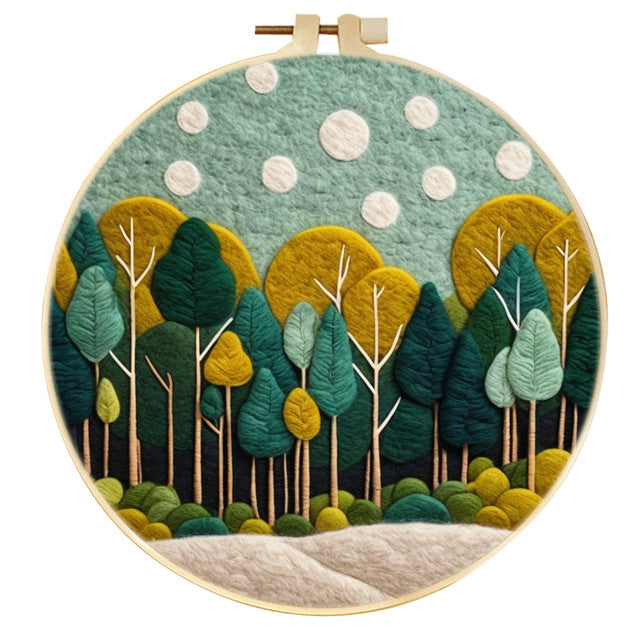 Needle Felting Foresta Fitta