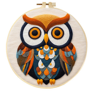 Needle Felting Gufo Splendido