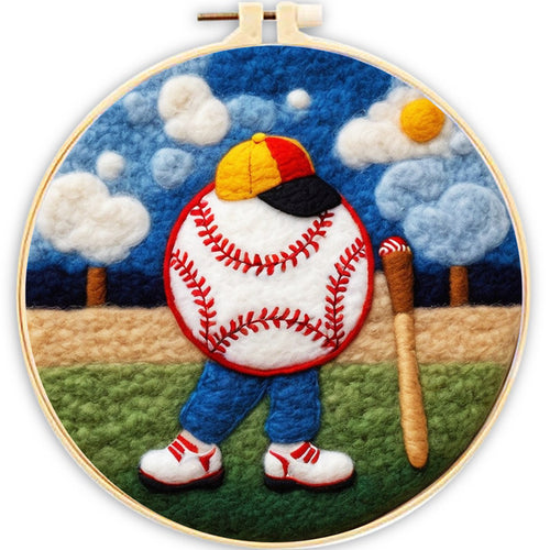 Needle Felting Pallabaseball
