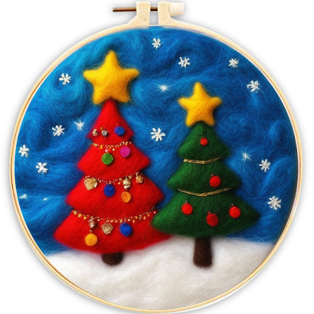 Needle Felting Notte di Natale