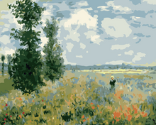 Carica l'immagine nel visualizzatore di Gallery, Dipingere con i numeri - Monet Campo Di Papaveri