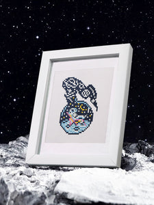 Mini Set Diamond Painting - Astronauti