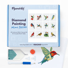 Carica l&#39;immagine nel visualizzatore di Gallery, Mini Set Diamond Painting - Uccelli