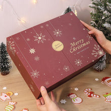 Carica l&#39;immagine nel visualizzatore di Gallery, Dipingere con i Numeri Calendario dell&#39;Avvento 2025 - Buon Natale (Rosso - 12 scatole)