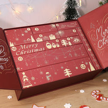 Carica l&#39;immagine nel visualizzatore di Gallery, Dipingere con i Numeri Calendario dell&#39;Avvento 2025 - Buon Natale (Rosso - 12 scatole)