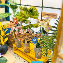 Carica l&#39;immagine nel visualizzatore di Gallery, Casa in Miniatura 3D - Serra Soleggiata