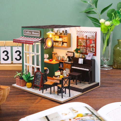 Casa in Miniatura 3D - Caffè del Pomeriggio
