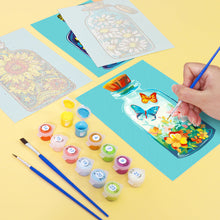 Carica l&#39;immagine nel visualizzatore di Gallery, Mini Set Dipingere con i numeri 15x20cm (6 pezzi) - Bottiglie Magiche