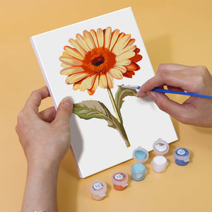Mini Set Dipingere con i numeri 15x20cm (6 pezzi) - Stampe Botaniche