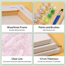Carica l&#39;immagine nel visualizzatore di Gallery, Mini Set Dipingere con i numeri 15x20cm (6 pezzi) - Stampe Botaniche