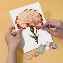 Carica l&#39;immagine nel visualizzatore di Gallery, Mini Set Dipingere con i numeri 15x20cm (6 pezzi) - Floreale