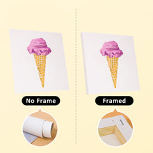 Carica l&#39;immagine nel visualizzatore di Gallery, Mini Set Dipingere con i numeri 15x15cm (6 pezzi) - Serie Dolci Dessert 3