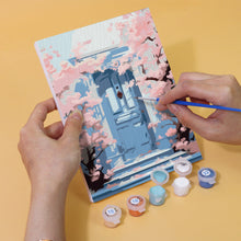 Carica l&#39;immagine nel visualizzatore di Gallery, Mini Set Dipingere con i numeri 15x20cm (6 pezzi) - Ingressi Fioriti