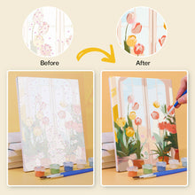 Carica l&#39;immagine nel visualizzatore di Gallery, Mini Set Dipingere con i numeri 15x20cm (6 pezzi) - Ingressi Fioriti