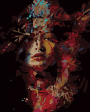 Carica l'immagine nel visualizzatore di Gallery, Dipingere con i numeri - Donna Dipinta