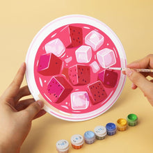 Carica l'immagine nel visualizzatore di Gallery, Mini Set Dipingere con i Numeri - Dischi di Ø20cm (6 pezzi) - Un assaggio d'estate
