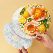 Carica l'immagine nel visualizzatore di Gallery, Mini Set Dipingere con i Numeri - Dischi di Ø20cm (6 pezzi) - Fuga nella Dolce Vita