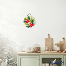 Carica l&#39;immagine nel visualizzatore di Gallery, Dipingere con i Numeri su Disco di Legno - Mirtilli rossi