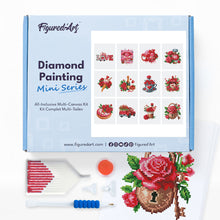 Carica l&#39;immagine nel visualizzatore di Gallery, Mini Set Diamond Painting - Romantico