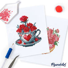 Carica l&#39;immagine nel visualizzatore di Gallery, Mini Set Diamond Painting - Romantico