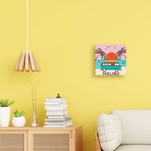 Carica l'immagine nel visualizzatore di Gallery, Mini Kit da Dipingere con i Numeri 20x20cm con cornice Malibu